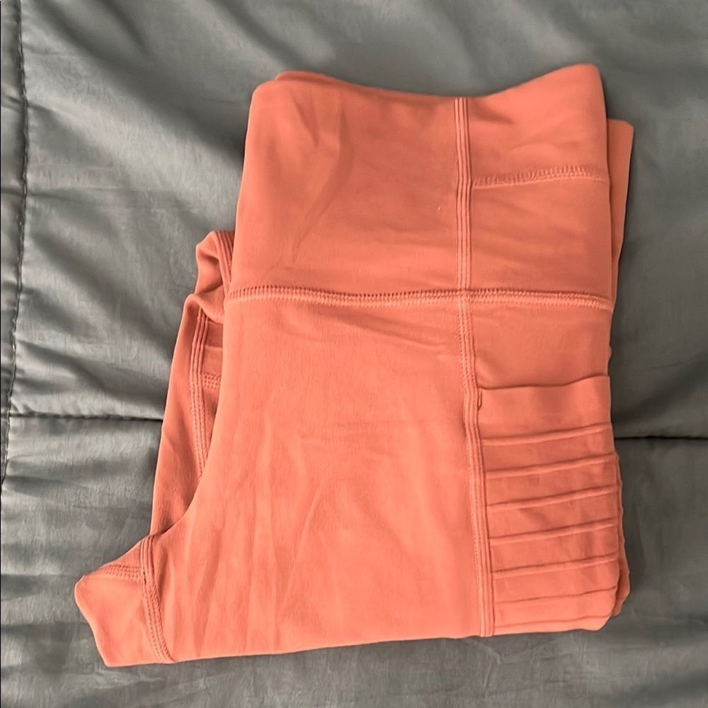 Athleta Stash Pocket Moto Tight Pink Size XS Petite